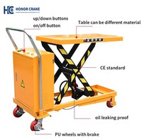 Tavolo elevatore a batteria